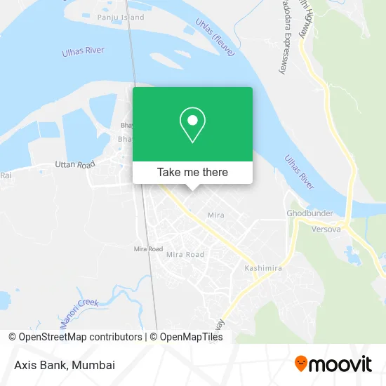 Axis Bank map