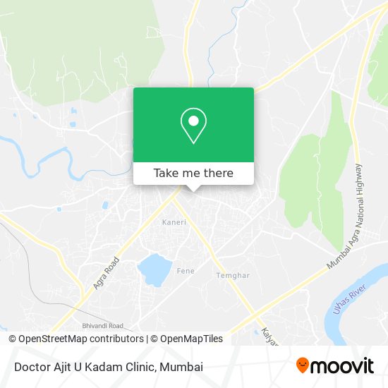 Doctor Ajit U Kadam Clinic map