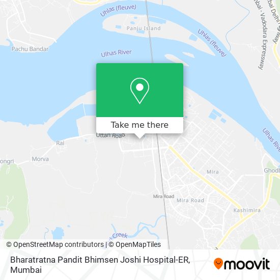 Bharatratna Pandit Bhimsen Joshi Hospital-ER map