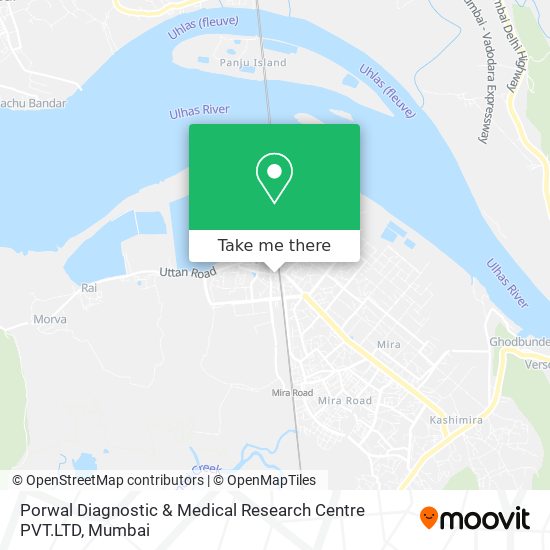 Porwal Diagnostic & Medical Research Centre PVT.LTD map