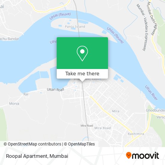 Roopal Apartment map