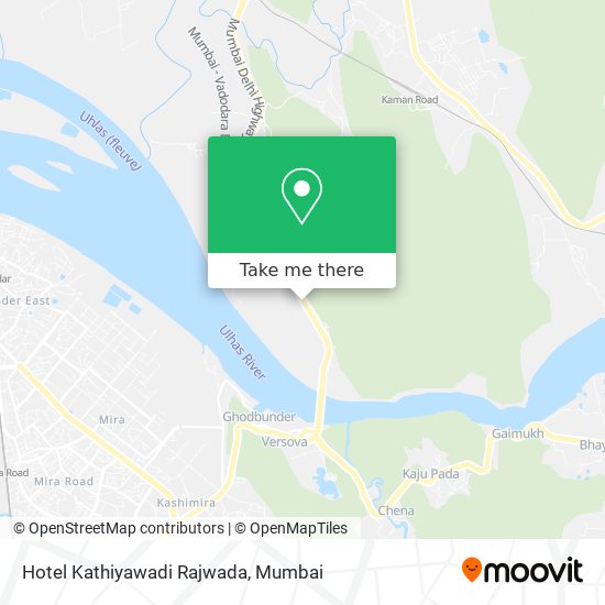 Hotel Kathiyawadi Rajwada map