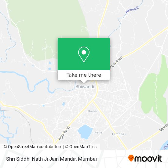 Shri Siddhi Nath Ji Jain Mandir map
