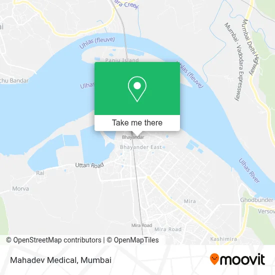 Mahadev Medical map