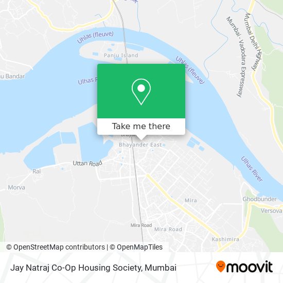 Jay Natraj Co-Op Housing Society map