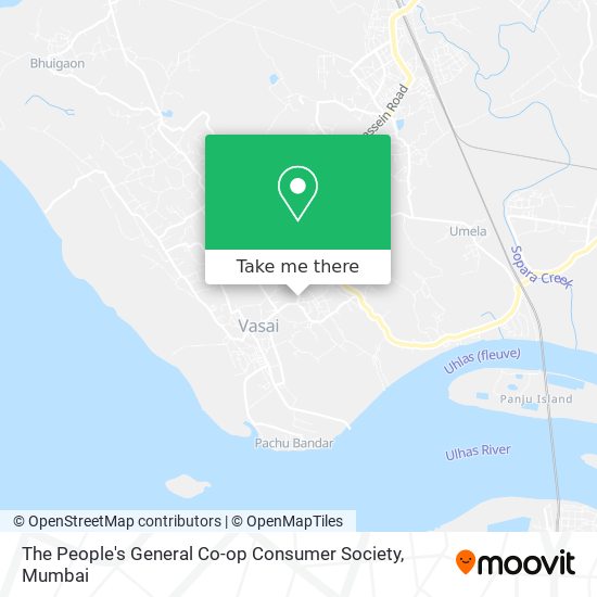 The People's General Co-op Consumer Society map