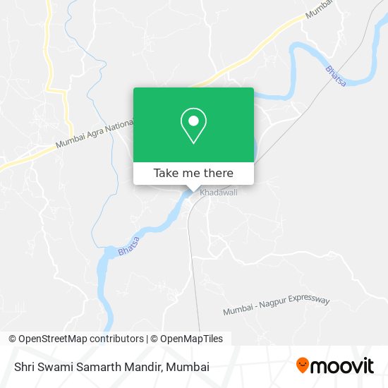 Shri Swami Samarth Mandir map