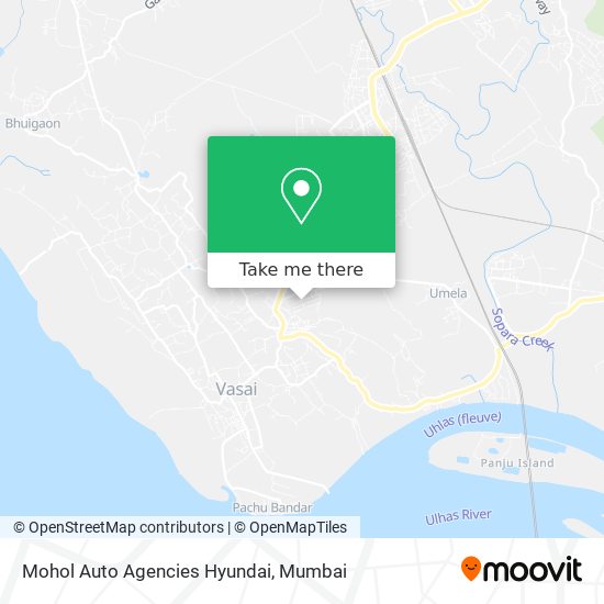 Mohol Auto Agencies Hyundai map