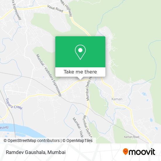 Ramdev Gaushala map