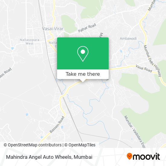 Mahindra Angel Auto Wheels map