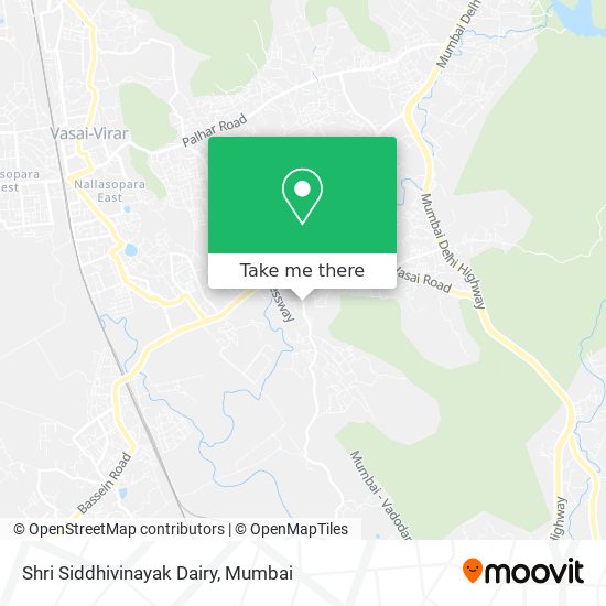 Shri Siddhivinayak Dairy map