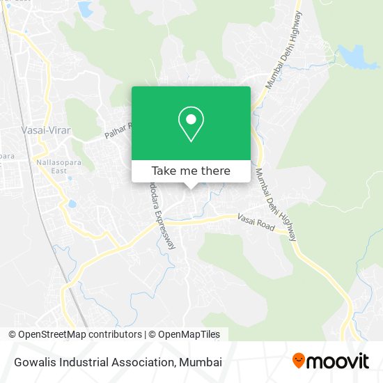 Gowalis Industrial Association map