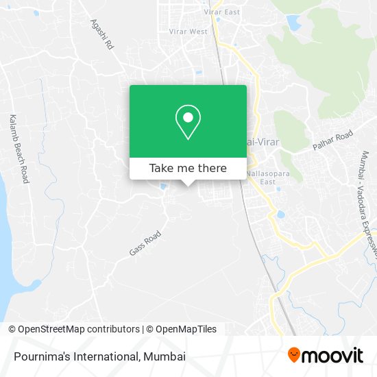 Pournima's International map