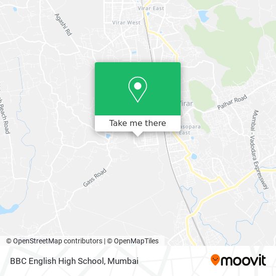 BBC English High School map