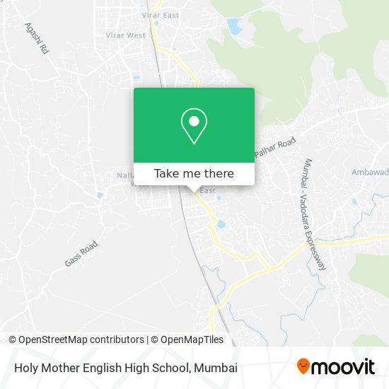 Holy Mother English High School map