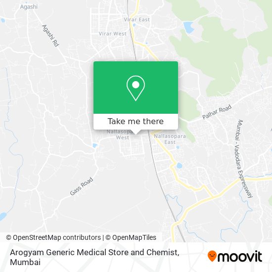 Arogyam Generic Medical Store and Chemist map