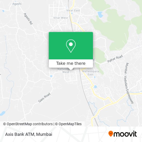 Axis Bank ATM map