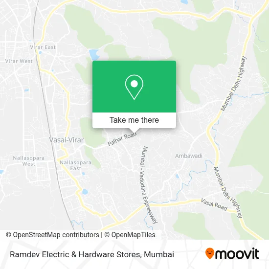 Ramdev Electric & Hardware Stores map