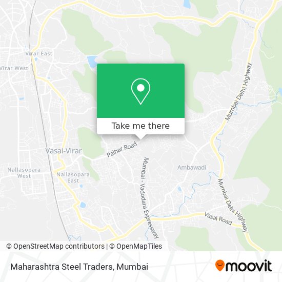 Maharashtra Steel Traders map