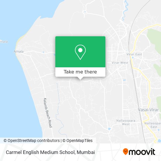 Carmel English Medium School map