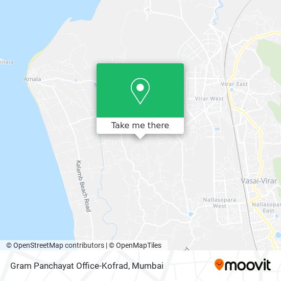 Gram Panchayat Office-Kofrad map