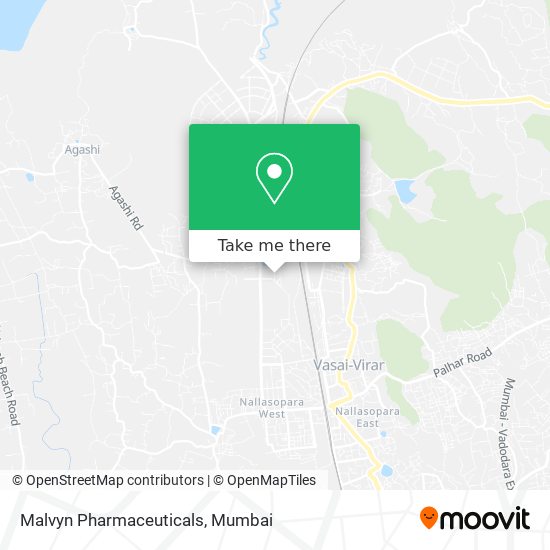 Malvyn Pharmaceuticals map