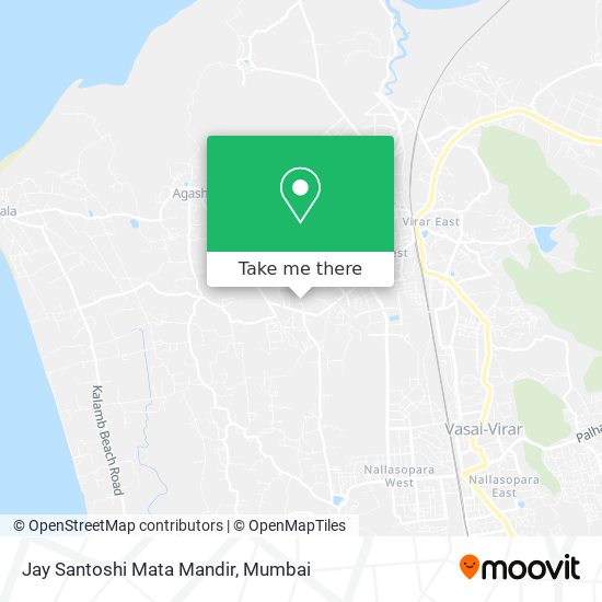 Jay Santoshi Mata Mandir map