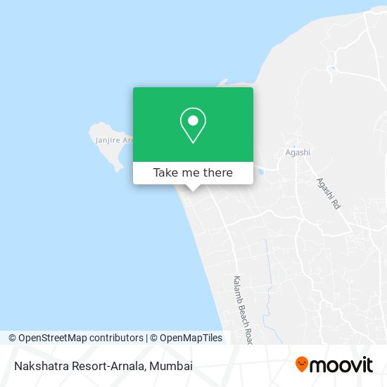 Nakshatra Resort-Arnala map