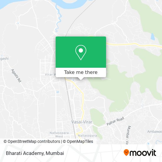 Bharati Academy map