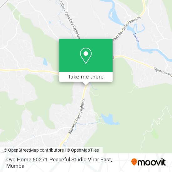 Oyo Home 60271 Peaceful Studio Virar East map