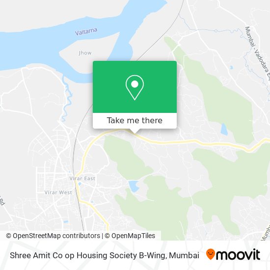 Shree Amit Co op Housing Society B-Wing map