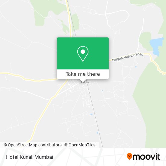 Hotel Kunal map