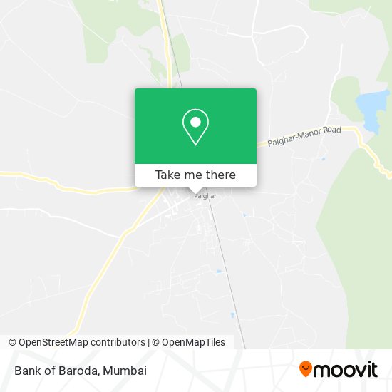 Bank of Baroda map