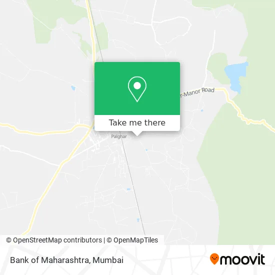 Bank of Maharashtra map