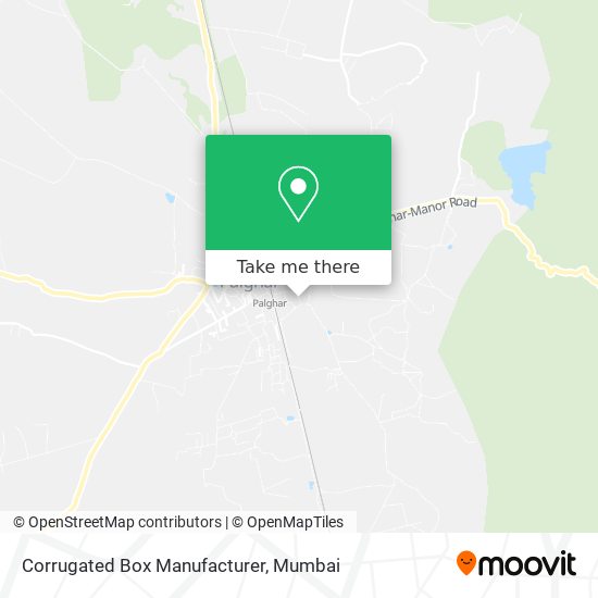 Corrugated Box Manufacturer map