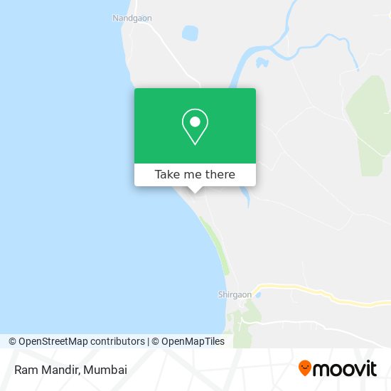 Ram Mandir map