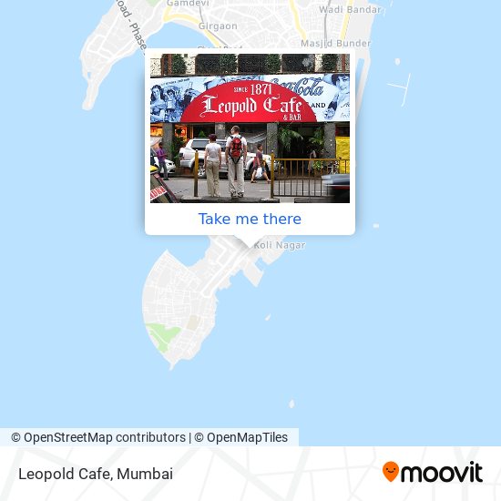 Leopold Cafe map