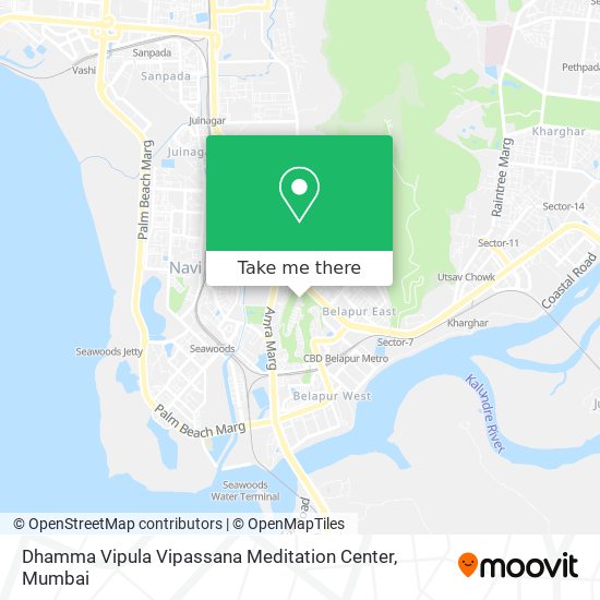 Dhamma Vipula Vipassana Meditation Center map