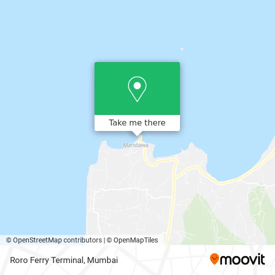 Roro Ferry Terminal map