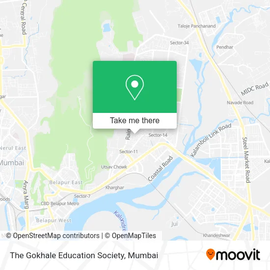 The Gokhale Education Society map