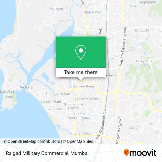 Raigad Millitary Commercial map