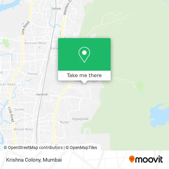 Krishna Colony map
