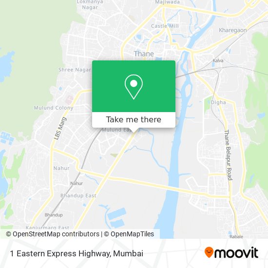 1 Eastern Express Highway map