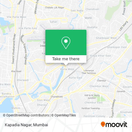 Kapadia Nagar map