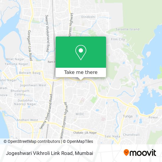 Jogeshwari Vikhroli Link Road map