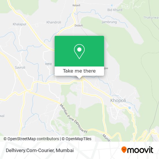 Delhivery.Com-Courier map