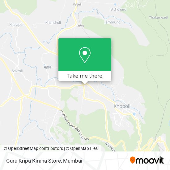 Guru Kripa Kirana Store map