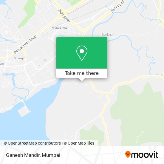 Ganesh Mandir map