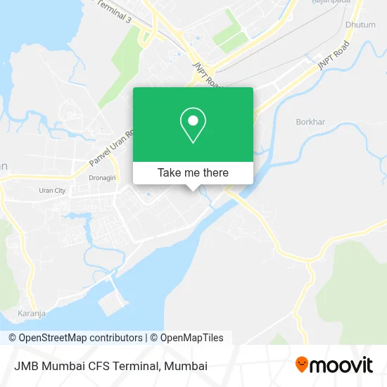 JMB Mumbai CFS Terminal map