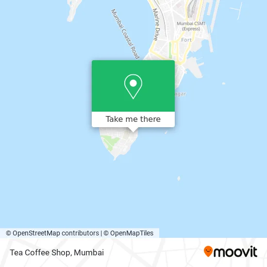 Tea Coffee Shop map